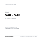 Scheinwerfer Rechts Volvo S 40 - V 40 2001+ - Verchromter Reflektor compatibilità veicoli (Volvo S40 - V40 (2000-2002))