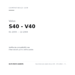 Faro Anteriore Destro Volvo S40 - V40 2003+ – Parabola Nera compatibilità veicoli (Volvo S40 - V40 (2003-2003))