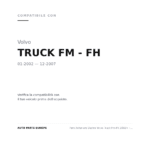 Faro Anteriore Destro Volvo Truck Fm-Fh 2002+ – Connettore Ovale compatibilità veicoli (Volvo TRUCK FM - FH (2002-2007))