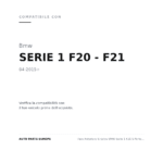 Faro Anteriore Sinistro BMW Serie 1 F20 5 Porte - F21 3 Porte 2015+ compatibilità veicoli (Bmw SERIE 1 F20 - F21 (2015+))