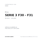Faro Anteriore Sinistro BMW Serie 3 F30 - F31 2015+ – Full Led compatibilità veicoli (Bmw SERIE 3 F30 - F31 (2015-2019))