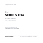 Faro Anteriore Sinistro BMW Serie 5 E34 1988+ – / Serie 7 E32 Interno compatibilità veicoli (Bmw SERIE 5 E34 (1988-1997) · Bmw SERIE 7 E32 (1988-1994))