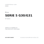Faro Anteriore Sinistro BMW Serie 5 G30-G31 2020+ – Full Led Modello Afs compatibilità veicoli (Bmw SERIE 5 G30/G31 (2020+))