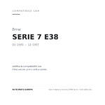 Scheinwerfer Links BMW Serie 7 E38 1995-1997 - Verchromte Schüssel – H1-H7 Verchromte Schüssel compatibilità veicoli (Bmw SERIE 7 E38 (1995-1997))