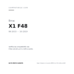 Faro Anteriore Sinistro BMW X1 F48 2015-2018 compatibilità veicoli (Bmw X1 F48 (2015-2019))