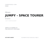 Faro Anteriore Sinistro Citroen Jumpy - Space Tourer 2016+ compatibilità veicoli (Citroen JUMPY - SPACE TOURER (2016+) · Fiat SCUDO (2022+) · Opel VIVARO (2019+) · Opel ZAFIRA LIFE (2019+))