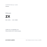 Scheinwerfer Links Citroen Zx 1991+ compatibilità veicoli (Citroen ZX (1991-1998))