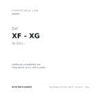 Scheinwerfer Links Daf Xf - Xg 2021+ – Manuelle Verstellung compatibilità veicoli (Daf XF - XG (2021+))