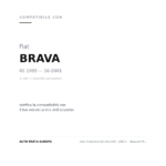 Faro Anteriore Sinistro FIAT 1995+ – Bravo/A Predisposizione Regolazione Elettrico compatibilità veicoli (Fiat BRAVA (1995-2001) · Fiat BRAVO (1995-2001))
