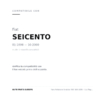 Scheinwerfer Links FIAT 600 (900 – Cc) Hydraulische Verstellung compatibilità veicoli (Fiat SEICENTO (1998-2000) · Fiat SEICENTO RY (2000+))