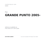 Faro Anteriore Sinistro FIAT Grande Punto 2008+ compatibilità veicoli (Fiat GRANDE PUNTO 2005-)