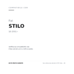 Scheinwerfer Links FIAT Stilo – 3T. compatibilità veicoli (Fiat STILO (2001+))