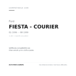Scheinwerfer Links Ford Fiesta 1996-2001 compatibilità veicoli (Ford FIESTA - COURIER (1996-1999) · Mazda 121 (1996-1999))