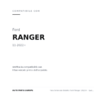 Faro Vorne Sinistro Ford Ranger 2022+ – Led C/Motore compatibilità veicoli (Ford RANGER (2022+))