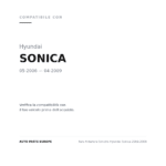 Scheinwerfer Links Hyundai Sonica 2006-2008 compatibilità veicoli (Hyundai SONICA (2006-2009))