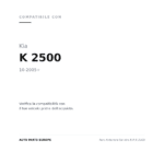 Faro Anteriore Sinistro KIA K 2500 compatibilità veicoli (Kia K 2500 (2005+))