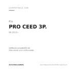 Faro Anteriore Sinistro KIA Pro Ceed 2013+ compatibilità veicoli (Kia PRO CEED 3P. (2013+))