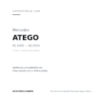 Faro Anteriore Sinistro Mercedes Atego 2005+ - Integrato compatibilità veicoli (Mercedes ATEGO (2005-2013) · Mercedes ATEGO (2013+))