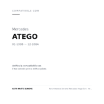 Faro Anteriore Sinistro Mercedes Atego Con – Fendinebbia compatibilità veicoli (Mercedes ATEGO (1998-2004))