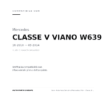 Scheinwerfer Links Mercedes Vito - Viano 2010+ – Mit Elektromotor compatibilità veicoli (Mercedes CLASSE V VIANO W639 (2010-2014) · Mercedes VITO (2010-2014))