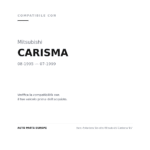 Faro Anteriore Sinistro Mitsubishi Carisma 95' compatibilità veicoli (Mitsubishi CARISMA (1995-1999))