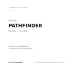 Scheinwerfer Links Nissan Pathfinder 2010-2013 compatibilità veicoli (Nissan PATHFINDER (2010-2014))