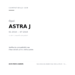 Faro Anteriore Sinistro Opel Astra J 2013+ – C/Bordo Cromato C/Motore E Luce Diurna compatibilità veicoli (Opel ASTRA J (2010-2015) · Opel ASTRA J SEDAN 4 PORTE (2012+))