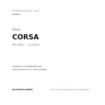 Faro Anteriore Sinistro Opel Corsa 2006-2010 - Parabola Nera compatibilità veicoli (Opel CORSA (2006-2010))