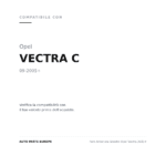 Faro Anteriore Sinistro Opel Vectra 2005+ compatibilità veicoli (Opel VECTRA C (2005+))