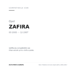 Scheinwerfer Links Opel Zafira 2005-2007 compatibilità veicoli (Opel ZAFIRA (2005-2007))