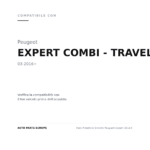 Faro Anteriore Sinistro Peugeot Expert 2016+ compatibilità veicoli (Peugeot EXPERT COMBI - TRAVELLER (2016+))