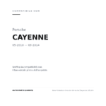 Scheinwerfer Links Porsche Cayenne 2010+ compatibilità veicoli (Porsche CAYENNE (2010-2014))