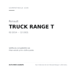 Faro Anteriore Sinistro Renault Range T 2014-2021 compatibilità veicoli (Renault TRUCK RANGE T (2014-2021))
