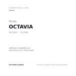Faro Anteriore Sinistro Skoda Octavia 2000-2004 compatibilità veicoli (Skoda OCTAVIA (2000-2004))