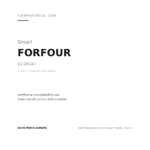 Faro Anteriore Sinistro Smart Forfour 2014+ compatibilità veicoli (Smart FORFOUR (2014+) · Smart FORTWO (2014+))