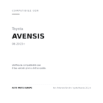 Scheinwerfer Links Toyota Avensis 2015+ compatibilità veicoli (Toyota AVENSIS (2015+))