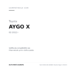 Faro Anteriore Sinistro Toyota Aygo X 2022+ compatibilità veicoli (Toyota AYGO X (2022+))