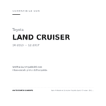 Scheinwerfer Links Toyota Land Cruiser 2013-2017 compatibilità veicoli (Toyota LAND CRUISER (2013-2017))