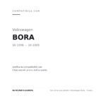 Faro Anteriore Sinistro Volkswagen Bora – SFendinebbia compatibilità veicoli (Volkswagen BORA (1998-2005))