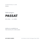 Faro Anteriore Sinistro Volkswagen Passat 1996-1999 - Integrato compatibilità veicoli (Volkswagen PASSAT (1996-2000))