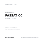Faro Anteriore Sinistro Volkswagen Passat Cc 2008-2011 – C/Motore Afs compatibilità veicoli (Volkswagen PASSAT CC (2008-2011))