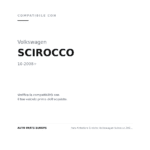 Faro Anteriore Sinistro Volkswagen Scirocco 2008+ – Xenon Con Motore Elettrico compatibilità veicoli (Volkswagen SCIROCCO (2008+))