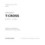 Faro Anteriore Sinistro Volkswagen T-Cross 2019+ compatibilità veicoli (Volkswagen T-CROSS (2019-2023))