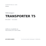 Faro Anteriore Sinistro Volkswagen T5 2009-2010 – 1 Parabola compatibilità veicoli (Volkswagen TRANSPORTER T5 (2009-2015))