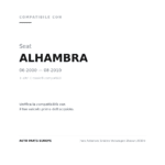Scheinwerfer Links Volkswagen Sharan 2000+ compatibilità veicoli (Seat ALHAMBRA (2000-2010) · Volkswagen SHARAN (2000-2009))