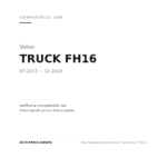 Scheinwerfer Links Volvo Truck Fh12 - Fh13 - Fh16 2013+ - LED - Schwarzer Reflektor – Mit Motor Schwarzer Reflektor Mit LED compatibilità veicoli (Volvo TRUCK FH16 (2013-2019))