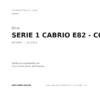 Fendinebbia Destro BMW Serie 1 Cabrio E88 - Coupe' E82 2007-2010 compatibilità veicoli (Bmw SERIE 1 CABRIO E82 - COUPE' E88 (2007-2011))