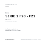 Fendinebbia Destro BMW Serie 3 F30 2015+ – /F31 - Serie 1 F20/F21 2015 - Serie 4 F32 A Led compatibilità veicoli (Bmw SERIE 1 F20 - F21 (2015+) · Bmw SERIE 3 F30 - F31 (2015-2019) · Bmw SERIE 4 COUPE' F32 - CABRIO F33 (2013-2020))