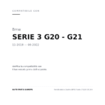 Nebelscheinwerfer Rechts BMW Serie 3 G20 2018+ compatibilità veicoli (Bmw SERIE 3 G20 - G21 (2018-2022))