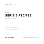 Fendinebbia Destro BMW Serie 5 F10 2013+ compatibilità veicoli (Bmw SERIE 5 F10/F11 (2013-2016))